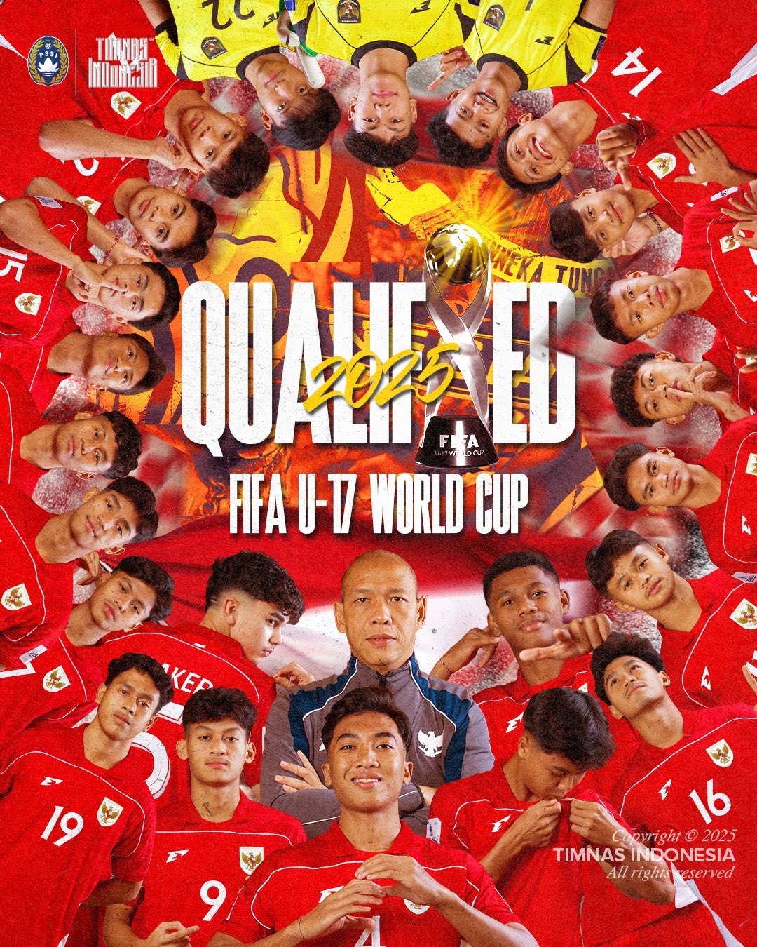 酸了！U17印尼4-1也門提前出線，獲得U17世界杯參賽資格